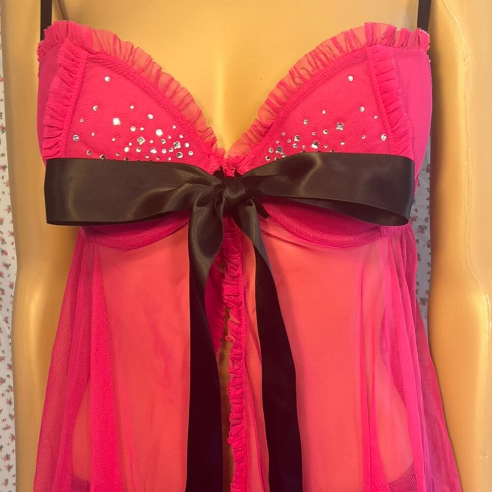 Victoria's Secret Sexy Little Things Pink Teddy